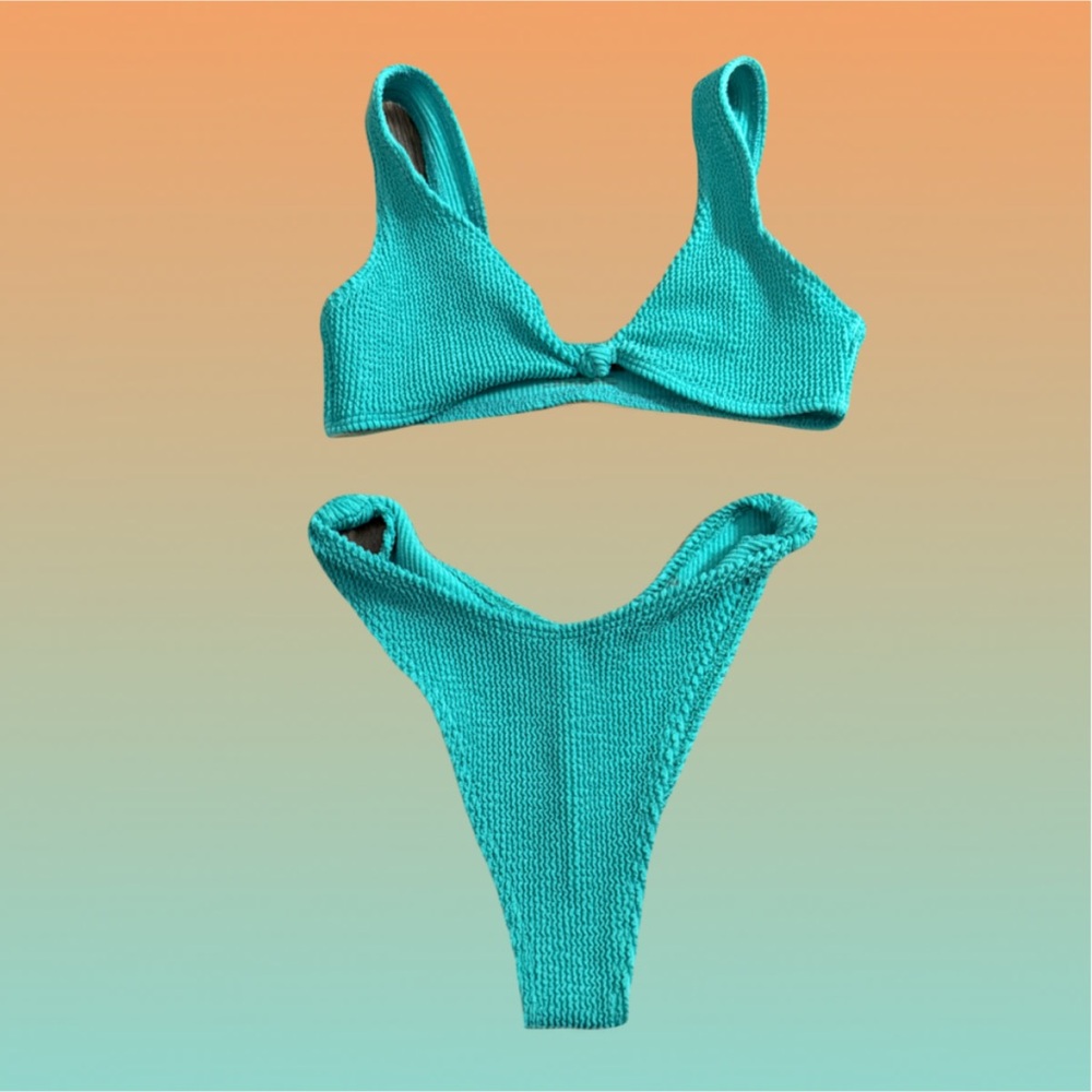 Skatie Dylan Turquoise Bikini Set